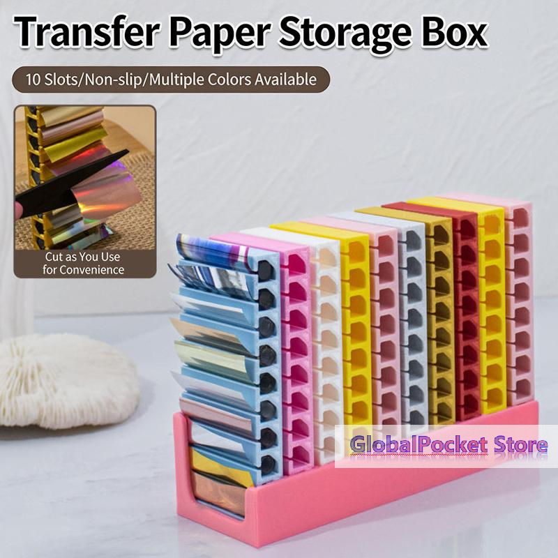 Nail Foil Transfer - Nail Transfer Paper 3D Printed Organizer