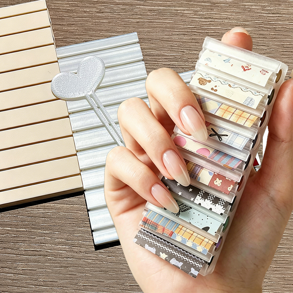 10-Slot Nail Foil Storage Box  - Nail Foil Transfer recension och pris