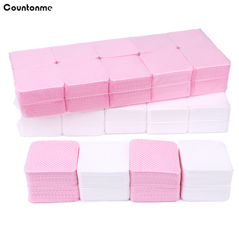1000Pcs Cotton Nail Polish Rem - Nail Art Pink recension och pris