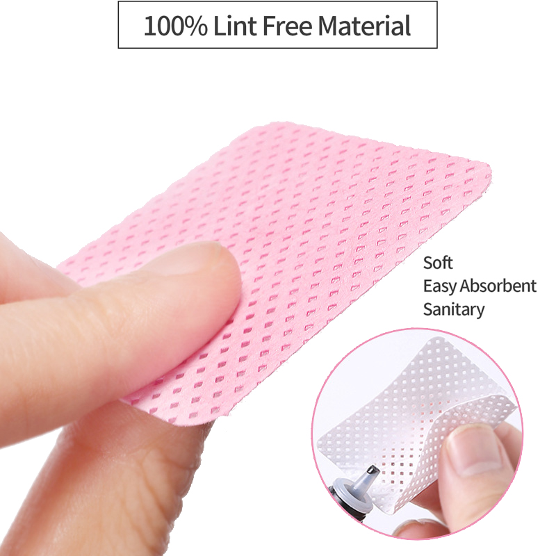 1000Pcs Cotton Nail Polish Rem - Nail Art Pink recension och pris