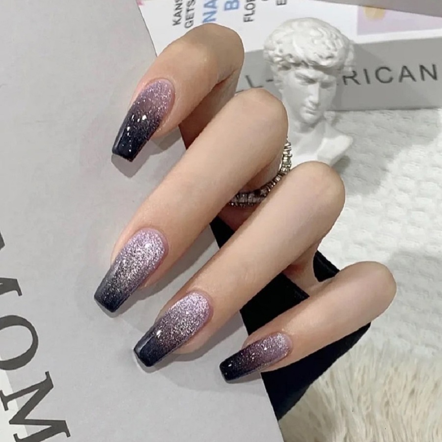 24PCS/1BOX Galaxy Starlight Ca - Nail Art Pink recension och pris
