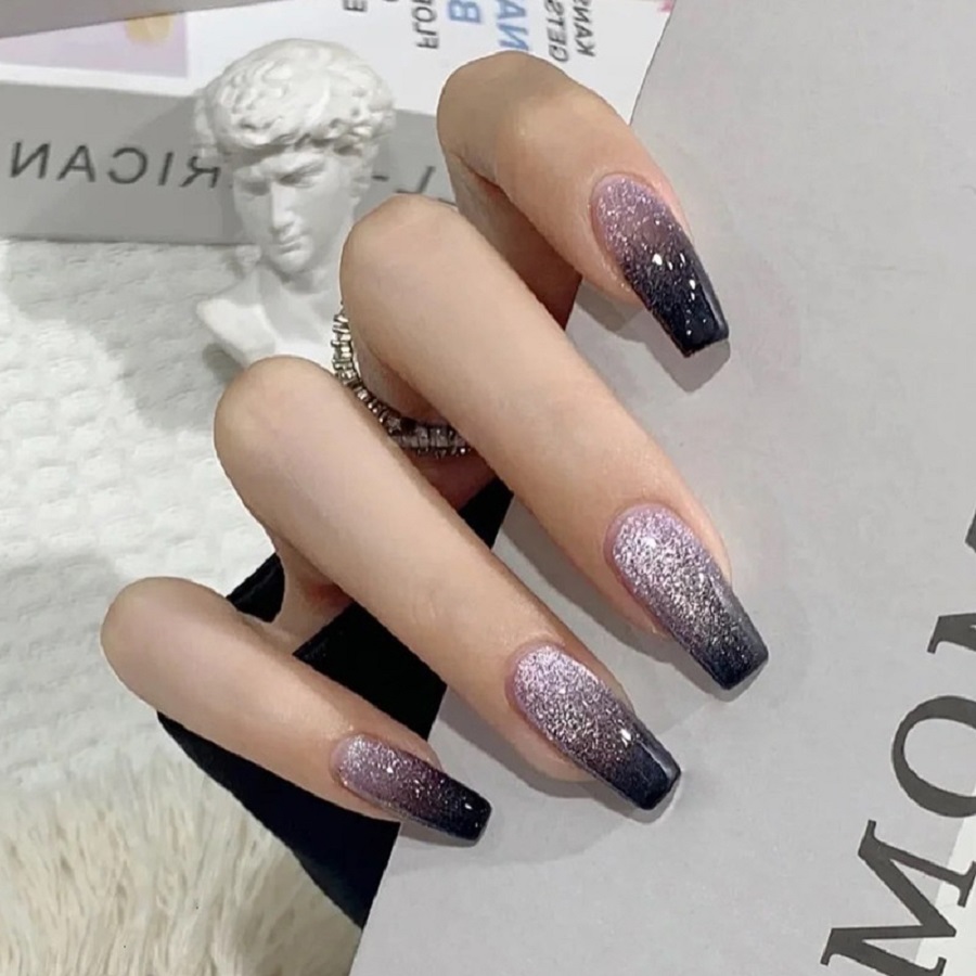 24PCS/1BOX Galaxy Starlight Ca - Nail Art Pink recension och pris