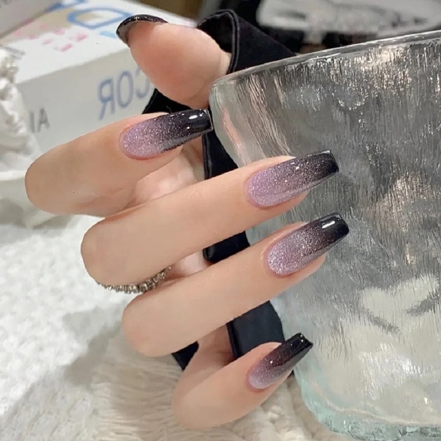 24PCS/1BOX Galaxy Starlight Ca - Nail Art Pink recension och pris