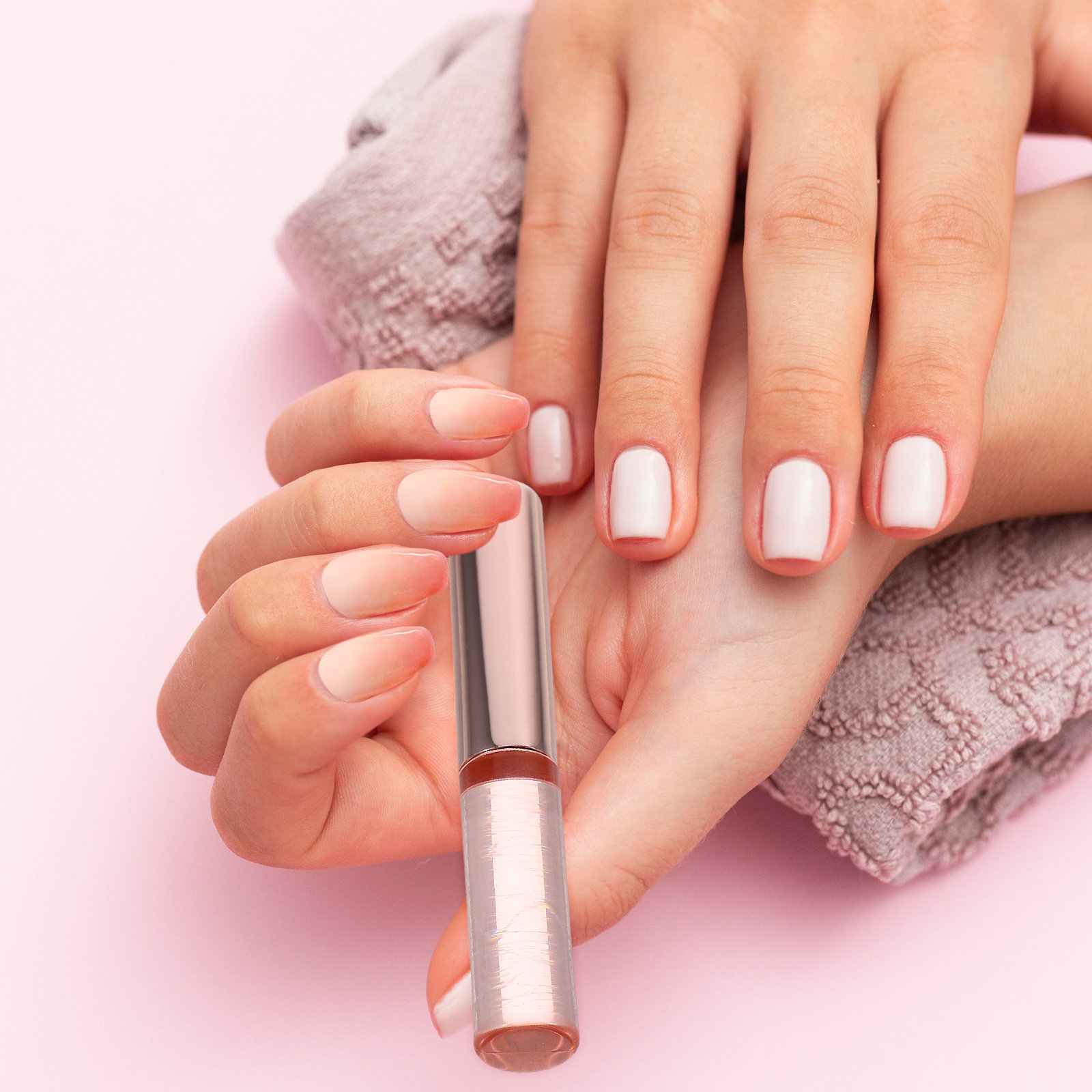 Silicone Nail Art Brush Multi- - Nail Art Pink Soft recension och pris