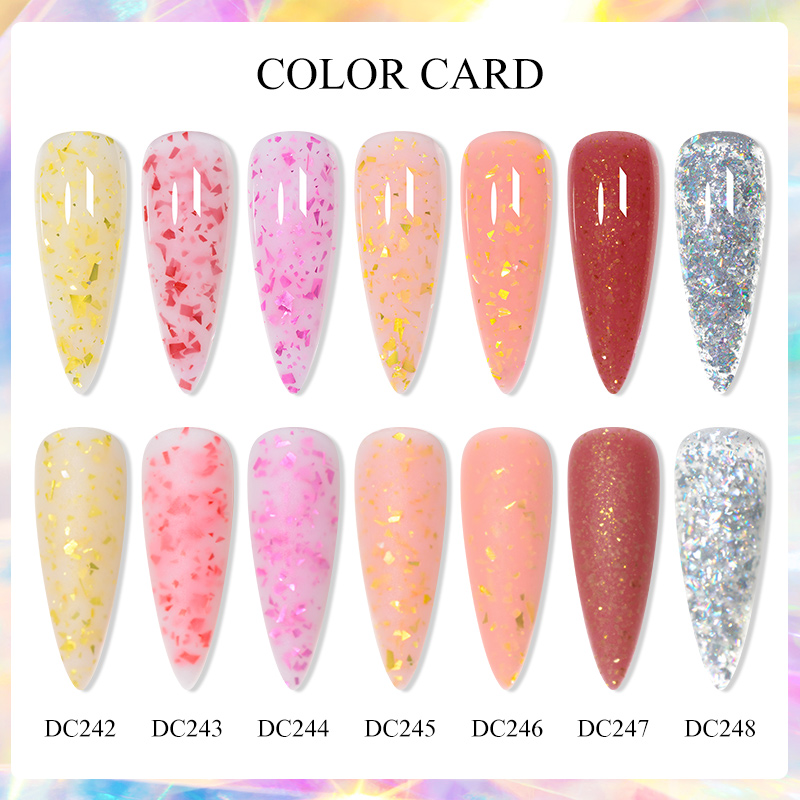 Mtssii 7ML Pink Glitter Quick  - Nail Foil Transfer recension och pris