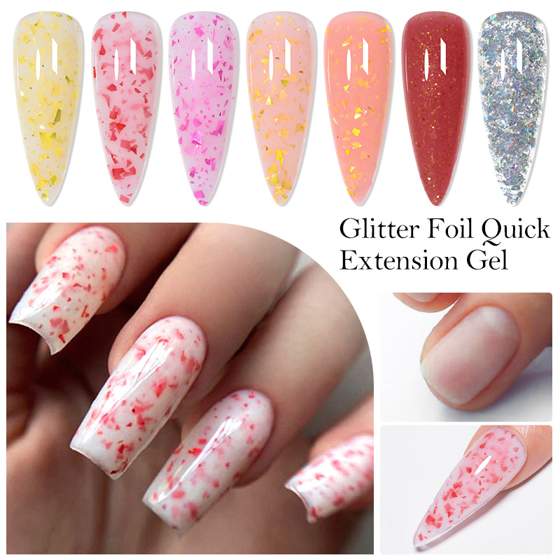 Mtssii 7ML Pink Glitter Quick  - Nail Foil Transfer recension och pris