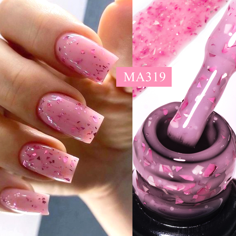 MEET ACROSS 7ml Pink Glitter R - Nail Foil Transfer recension och pris
