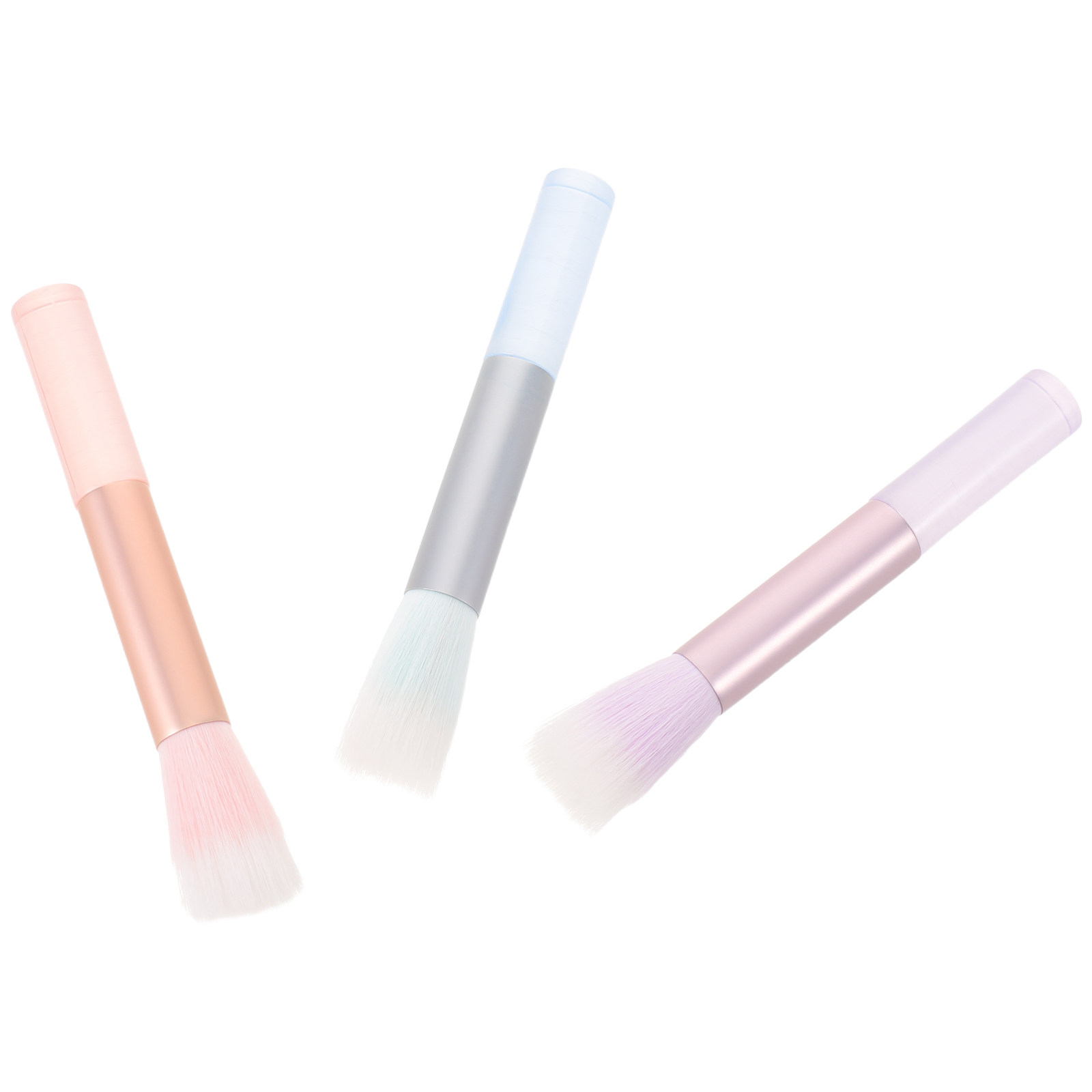 3Pcs Nail Art Dust Brushes Min - Nail Art Pink Soft recension och pris