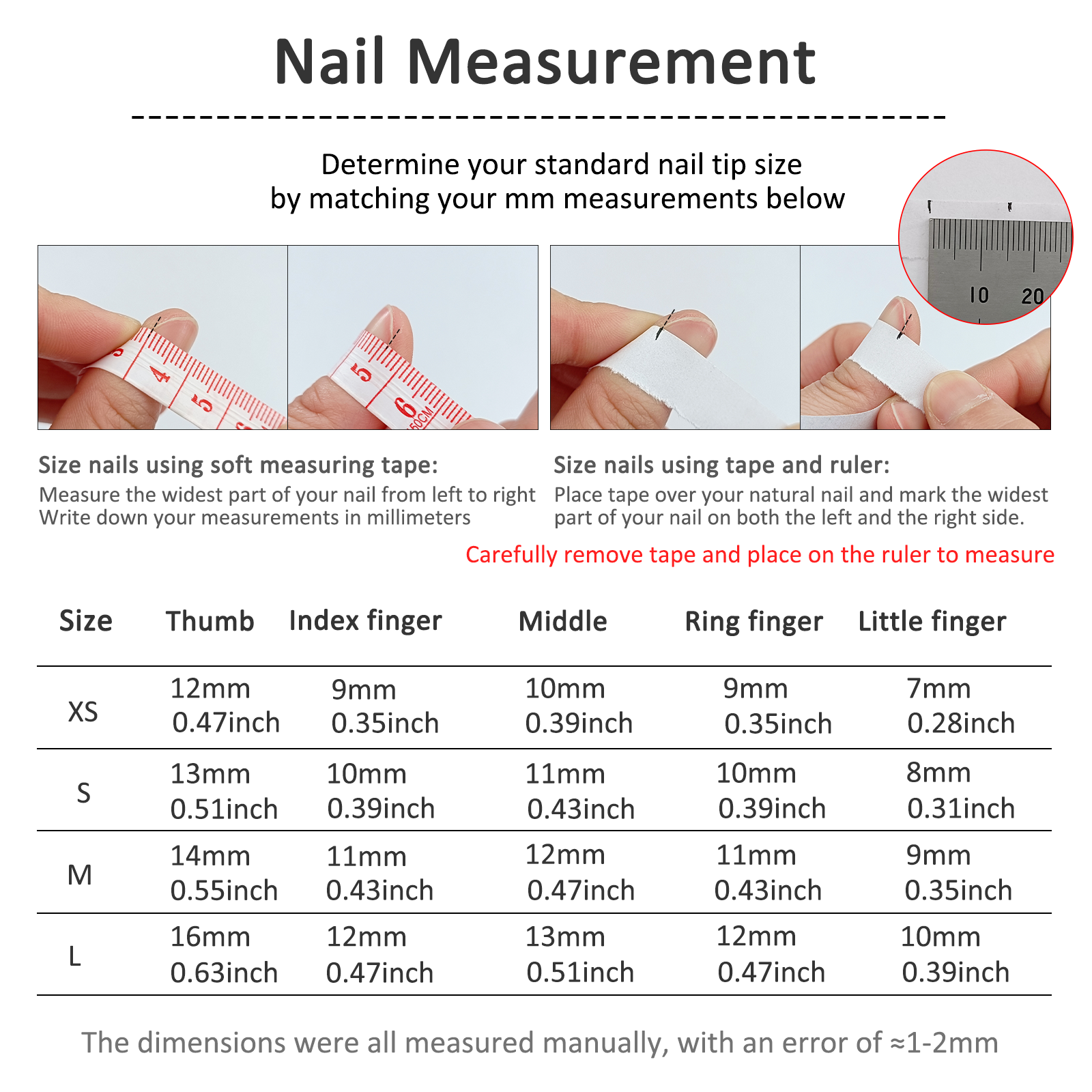 10pcs Solid Color Handmade Pre - Nail Art French Nails recension och pris