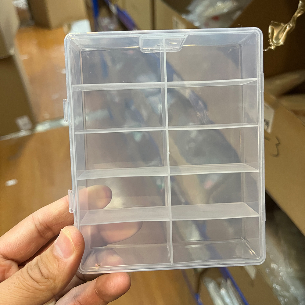 10 Grids Transparent Empty Nai - Nail Foil Transfer recension och pris