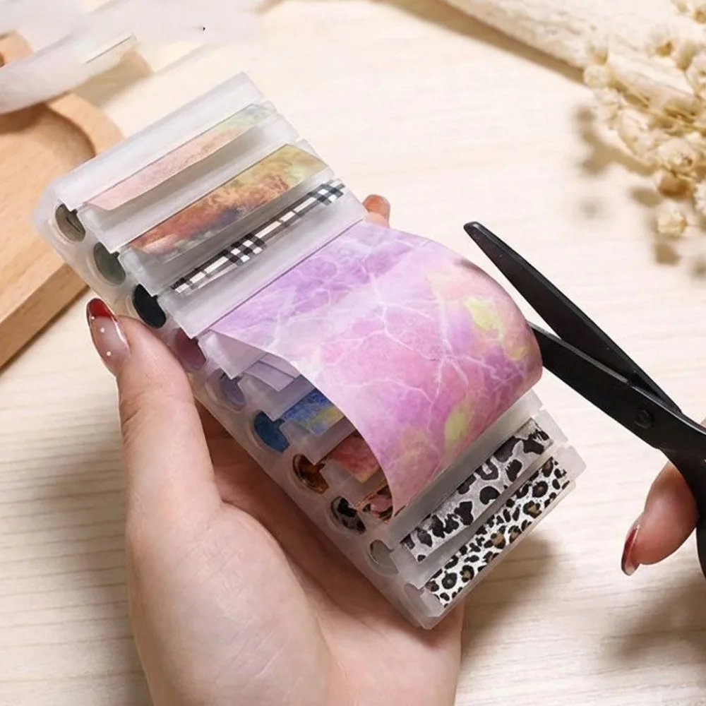 10-Slot Nail Transfer Paper Ho - Nail Foil Transfer recension och pris