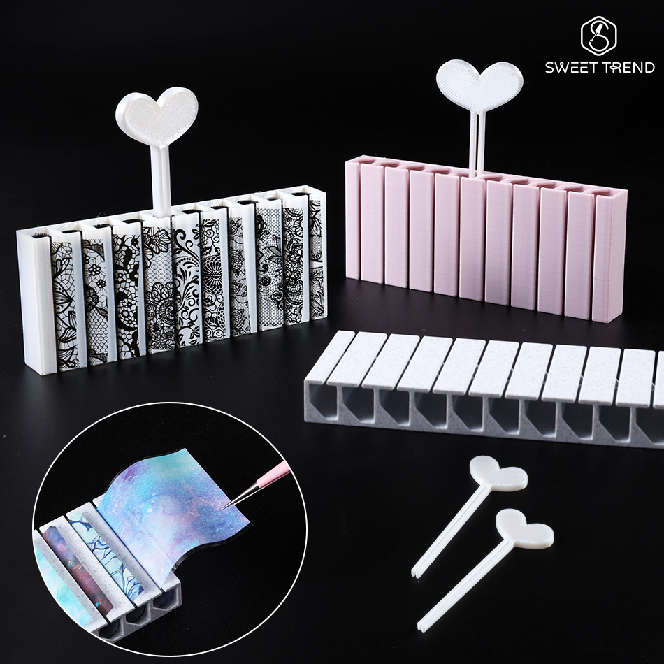 Nail Transfer Foils Storage Bo - Nail Foil Transfer recension och pris