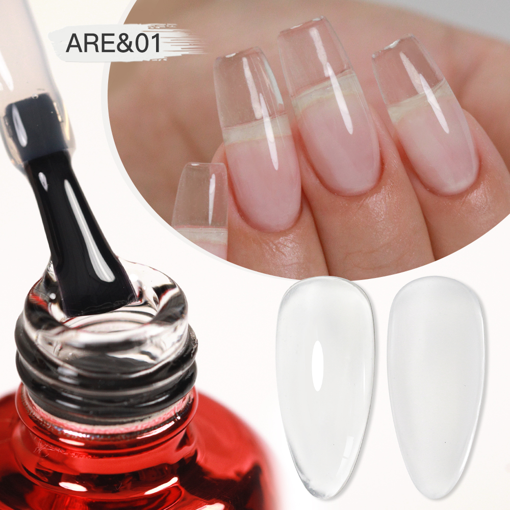 AS 15ml Gold Glitter Rubber Ba - Nail Foil Transfer recension och pris